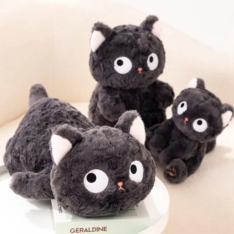 Kawaii Black Cat Plush Toy