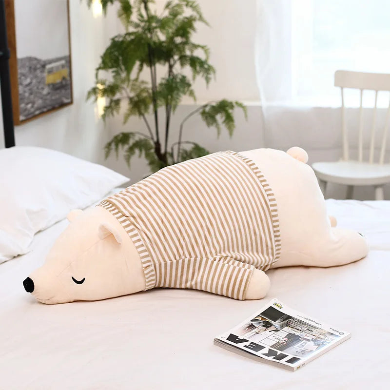 Kawaii Dressing Polar Bear Plush