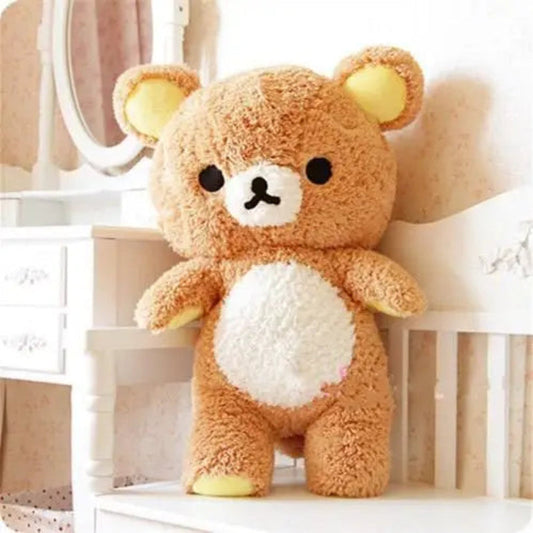 Fuzzy Rilakkuma Brown Bear Plush