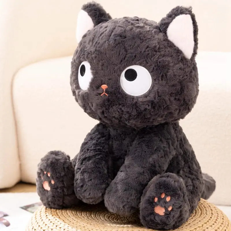 Kawaii Black Cat Plush Toy