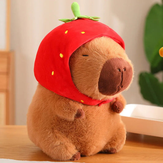 Fluffy Capybara Plush Toy